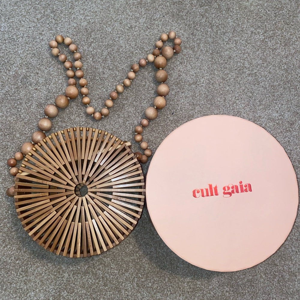 Cult Gaia Bamboo Luna Crossbody Bag